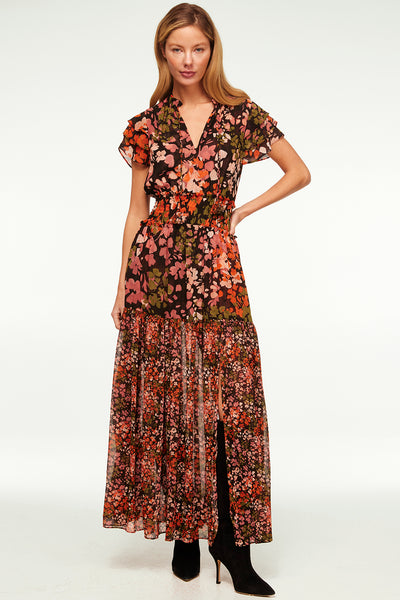 ワンピース andmary grenda ribbon long dress ANDMARY】Grenda ribbon long dress