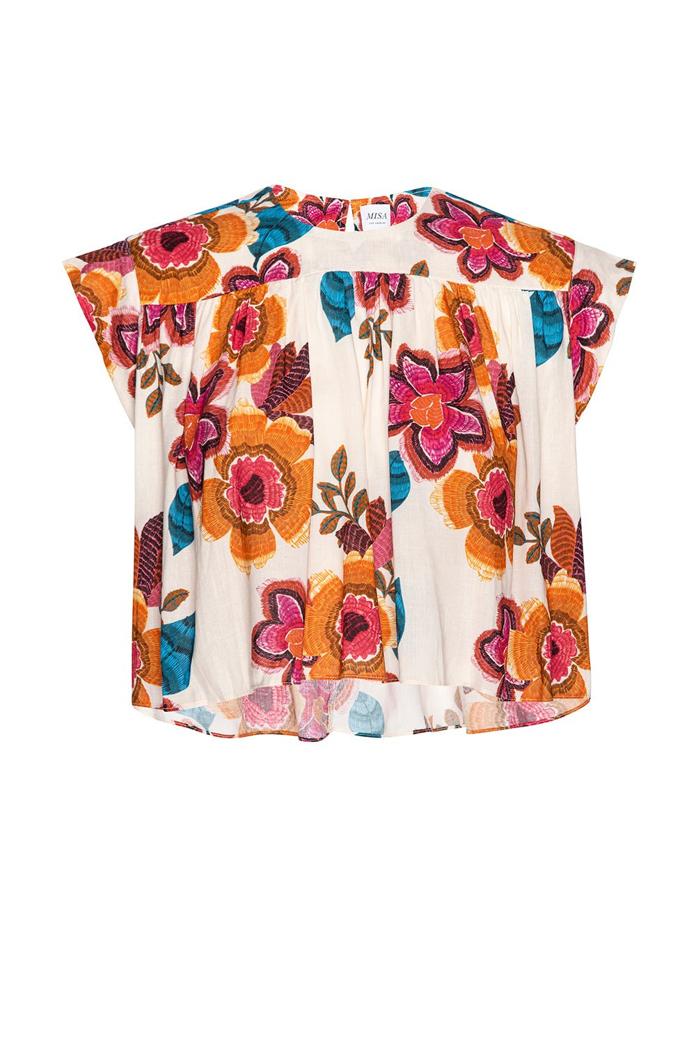 Aelunara Spaghetti Flower Top – Mew Mews