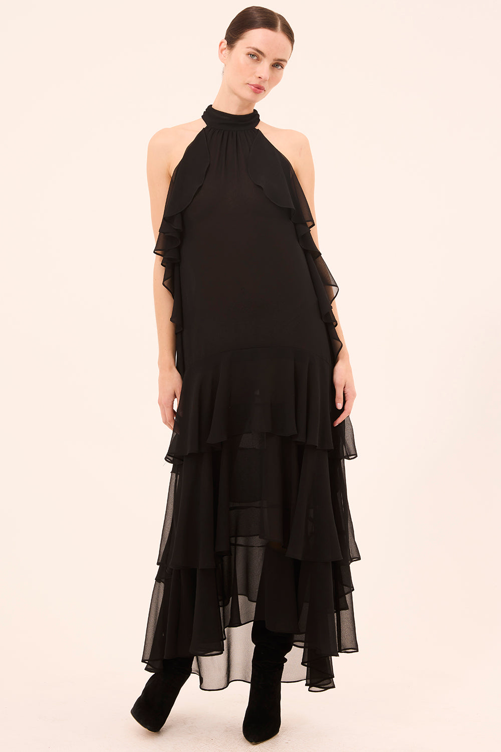 Calissa Dress | Misa Los Angeles in Black
