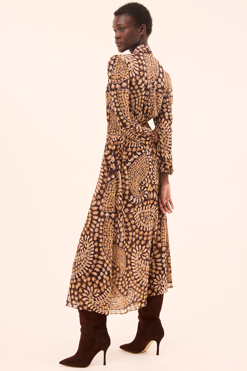 ワンピース apolina Wilma Dress - Golden Grove ワンピース apolina Wilma Dress, Golden Grove 3-5y ワンピース