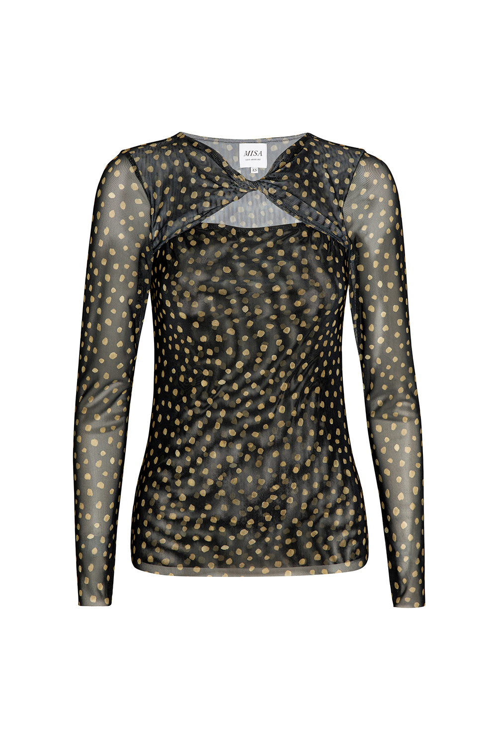 トップス misako MISA Los Angeles Alva Top in Ginko Border | REVOLVE