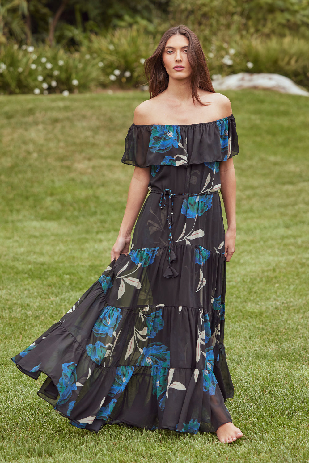 colette mesh maxi dress Maxi Vestido Curvy Mesh Animal Print