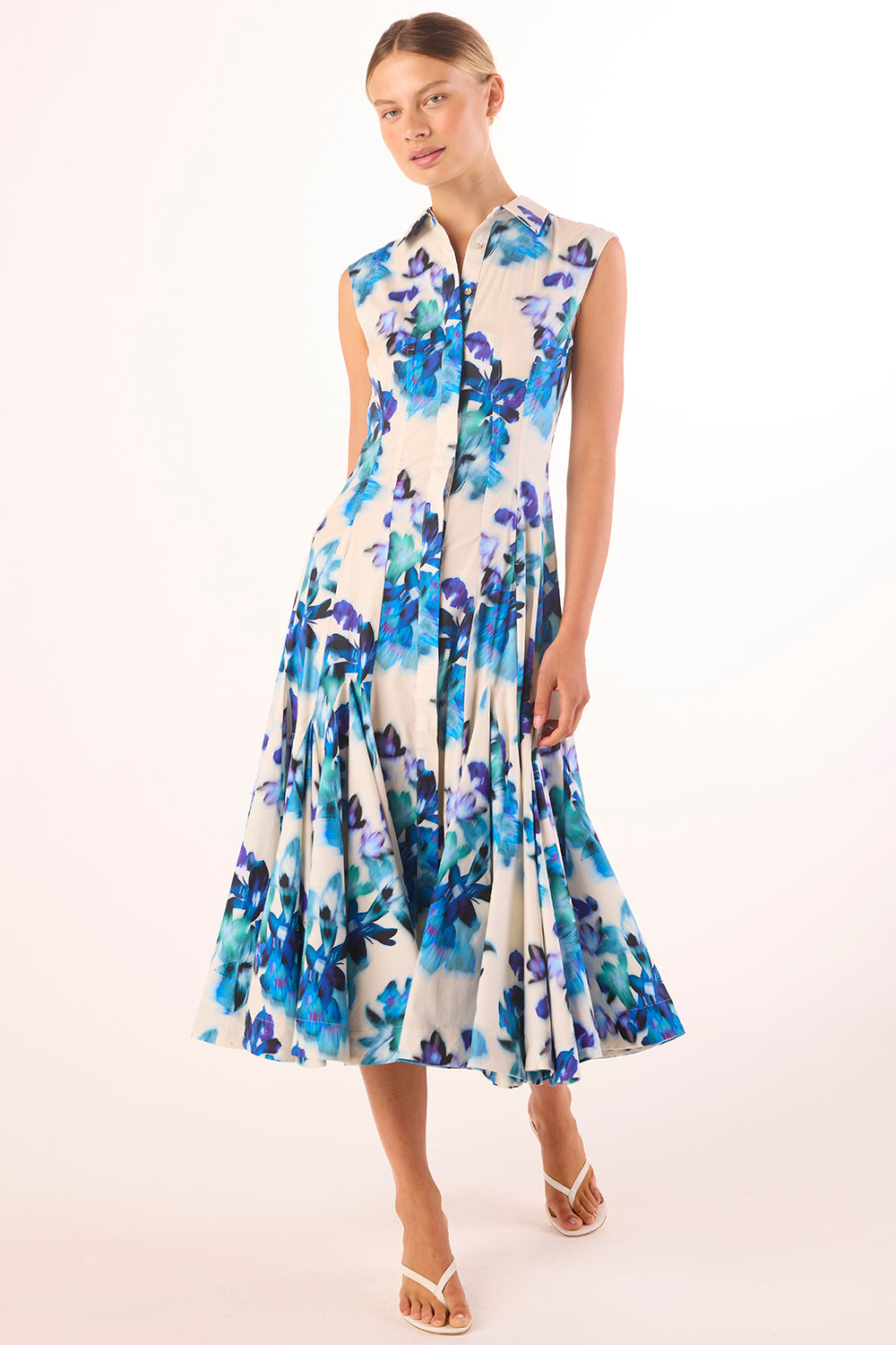 Blurred Bouquet Poplin / XXS Blurred Bouquet Poplin / XXS