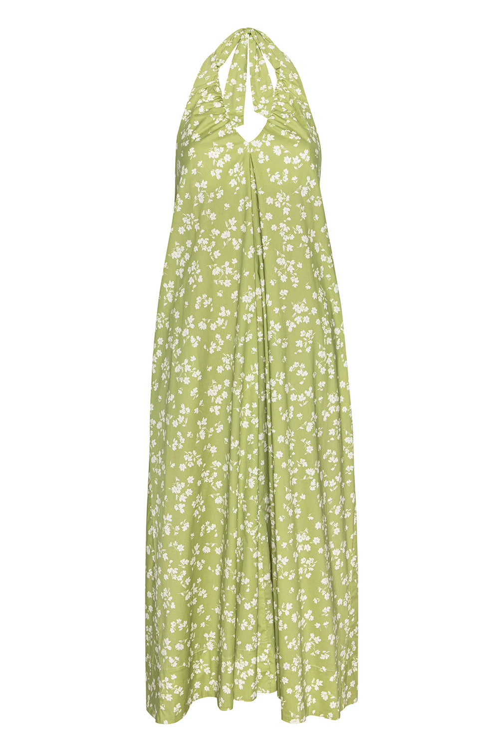 green emerald velvet dress Misa Los Angeles Desma Plunging Velvet Wrap Dress, Green, Women's, S