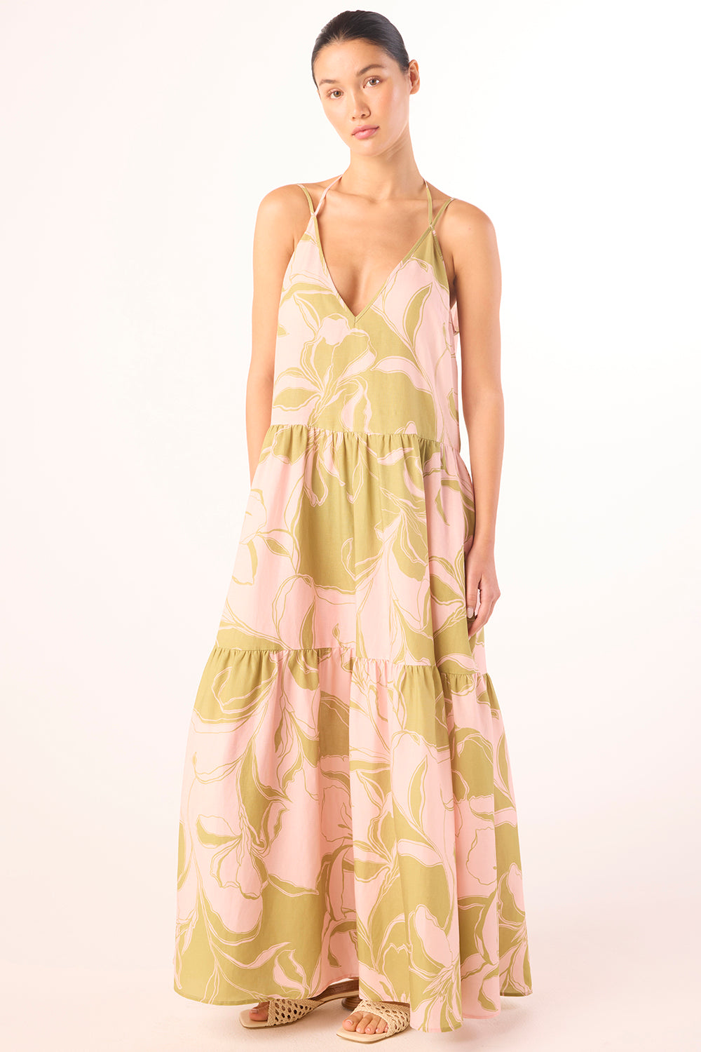maude maxi dress Gilded Petal / XS/S