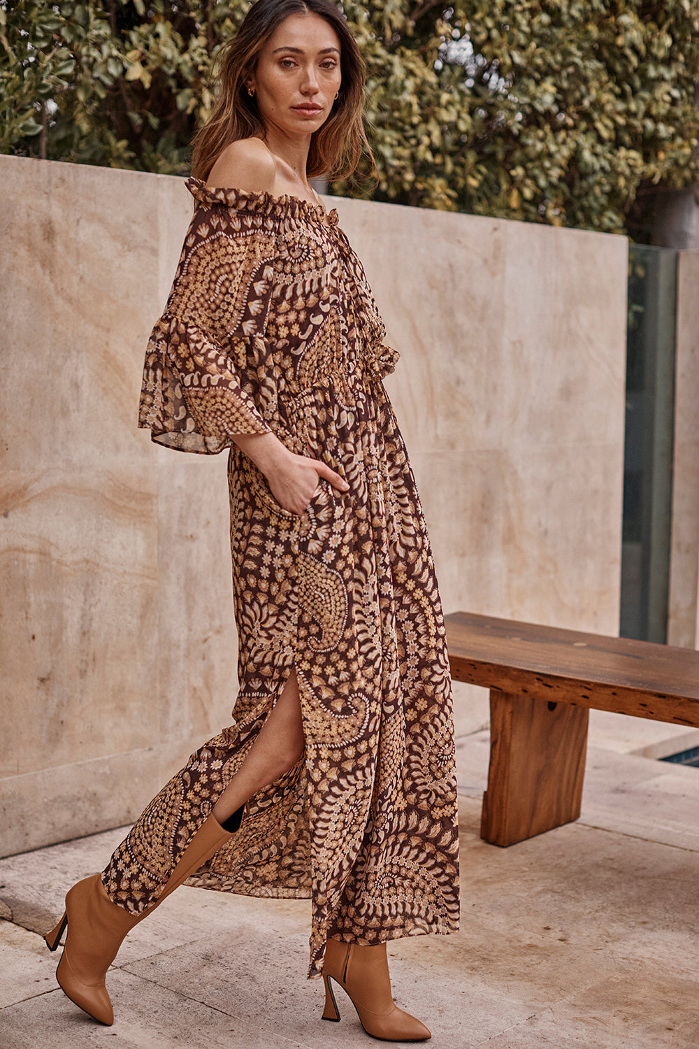 SUNNIFA DRESS | MISA Los Angeles | Chiffon SUNNIFA DRESS | MISA Los Angeles | Chiffon