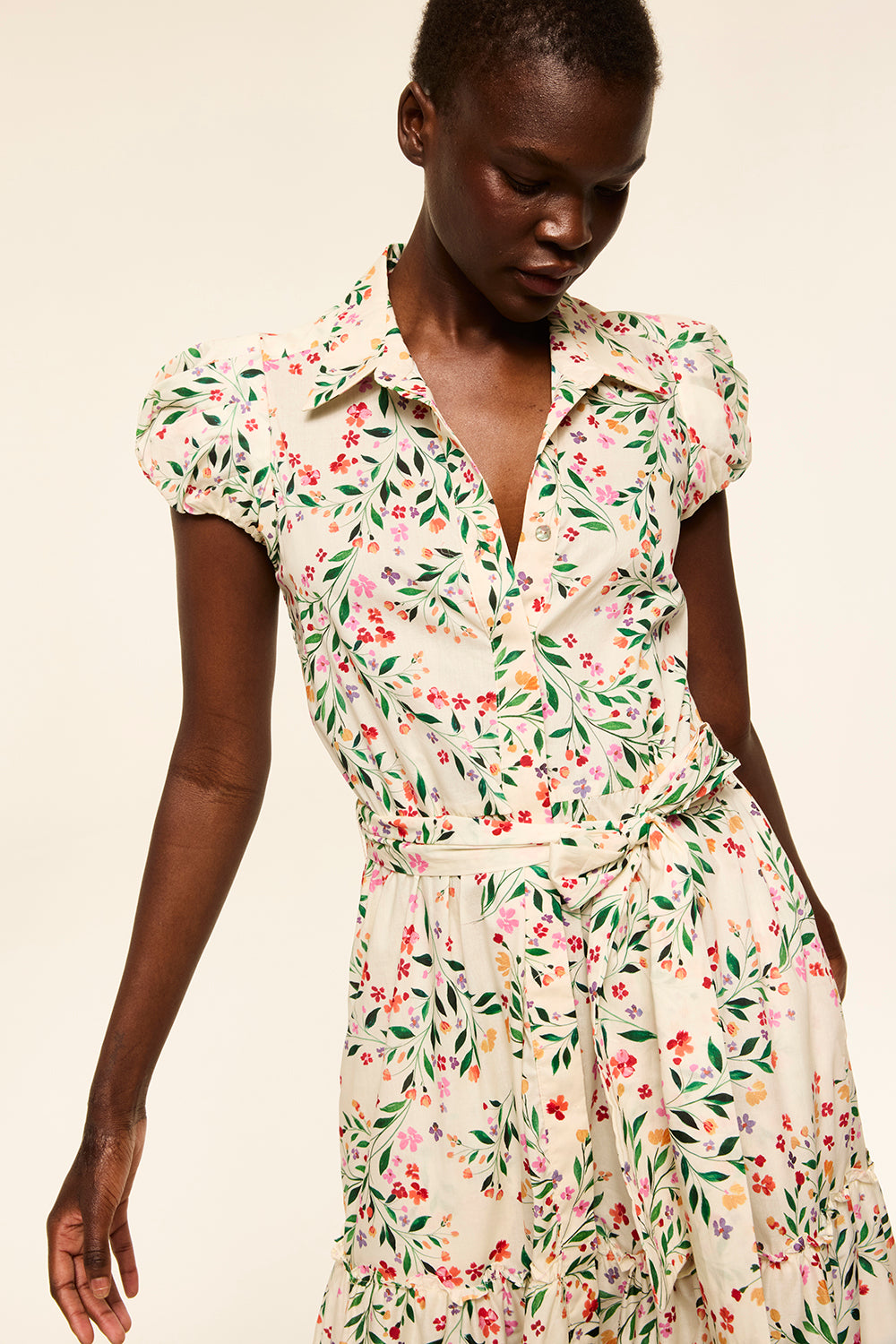 everleigh soft satin midi dress EVELEIGH DRESS