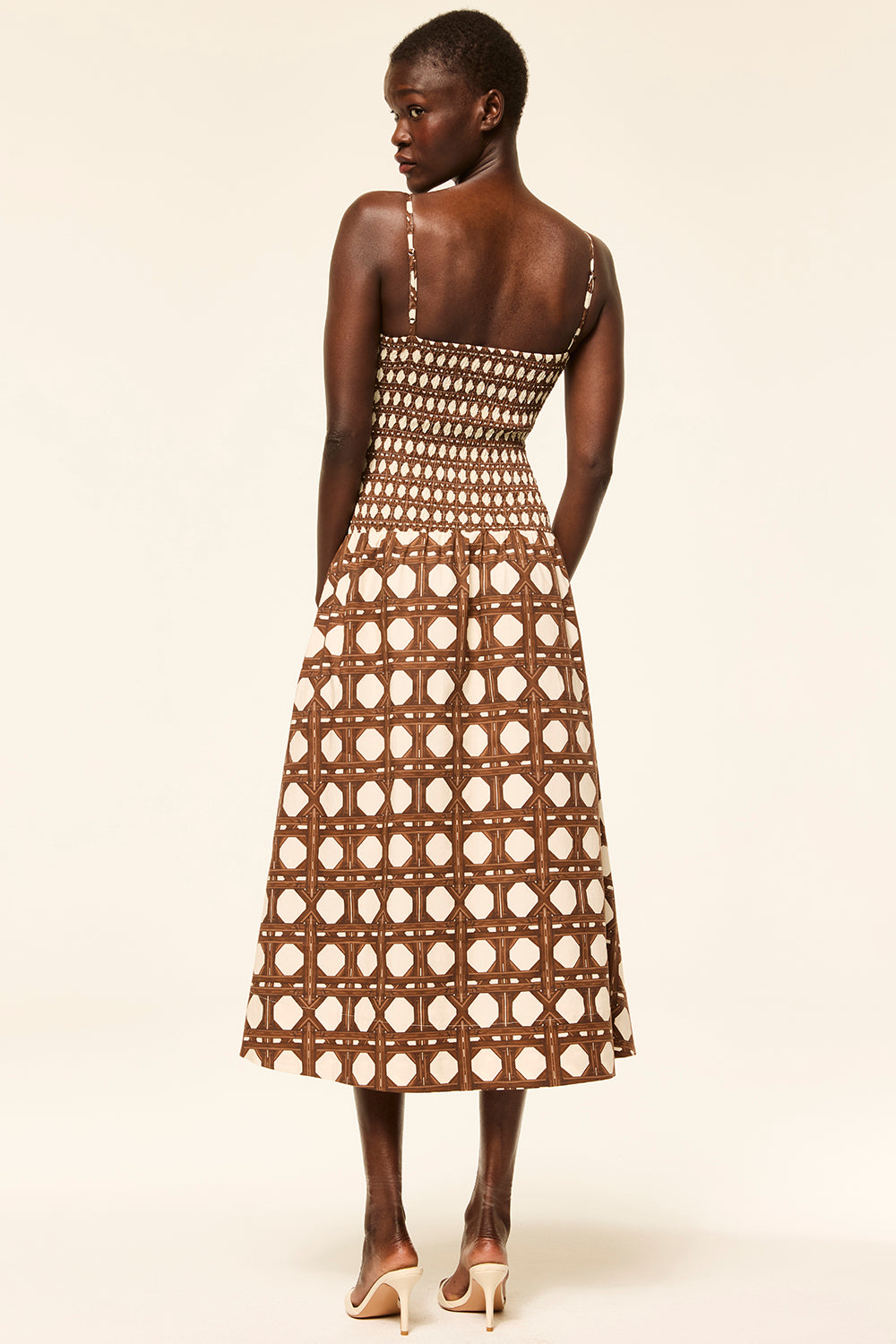 アンドマリー ロジーナリボンドレス ブラウン アンドマリー ロジーナリボンドレス ブラウン アンドマリー ロジーナ