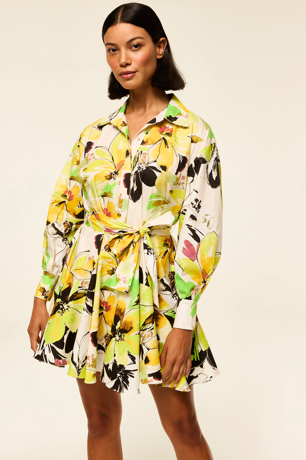 Misa Los Angeles - Alora Dress in Lucent Blooms Lucent Blooms / XS Misa Los Angeles - Alora Dress in Lucent Blooms Lucent Blooms / XS