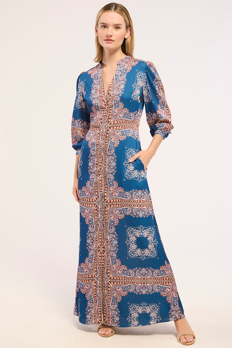 blue misa dress FARRAH Size:16 / 33