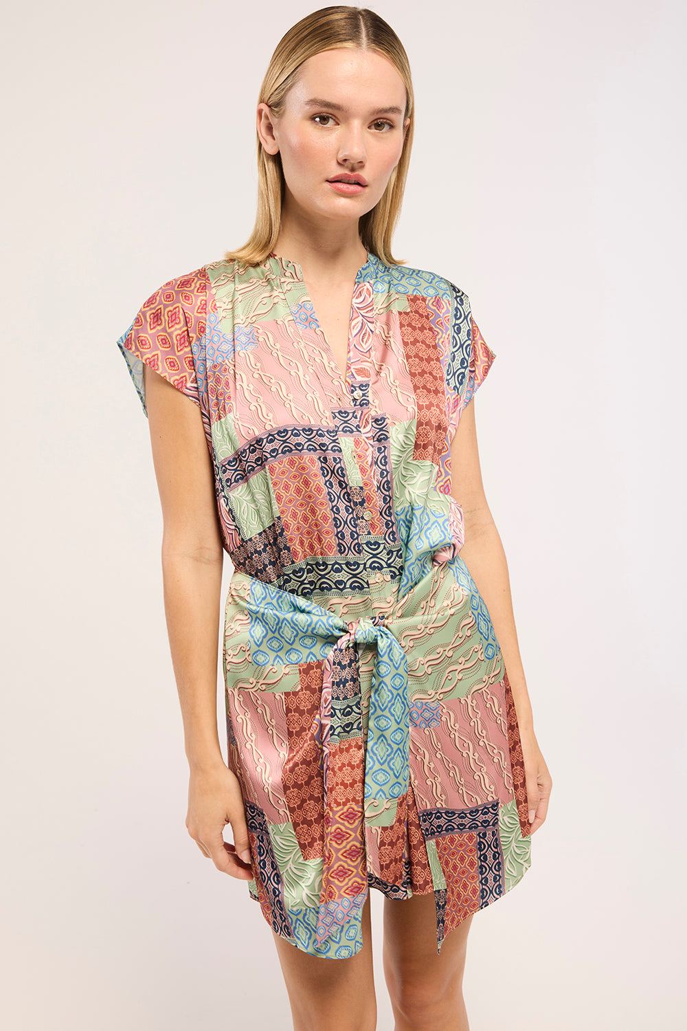 MISA Los Angeles Wrap Dress