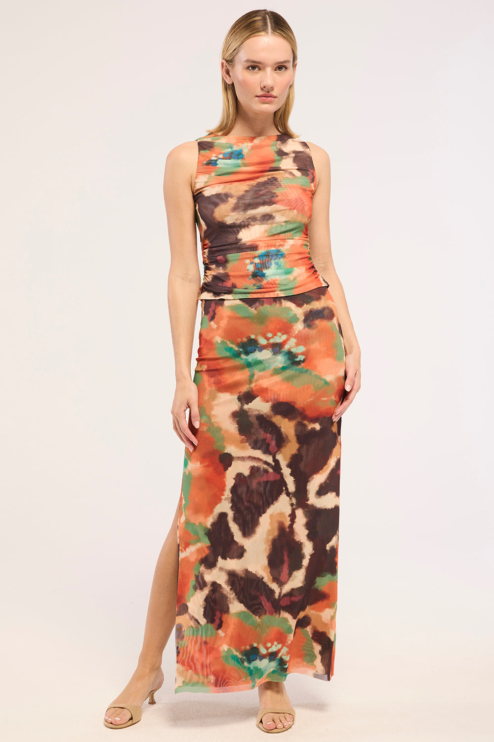 misa jersey dress MISA Los Angeles Jersey & Mesh