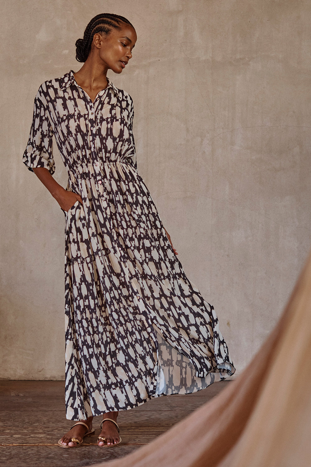 LOURDES DRESS - MISA Los Angeles LOURDES DRESS - MISA Los Angeles