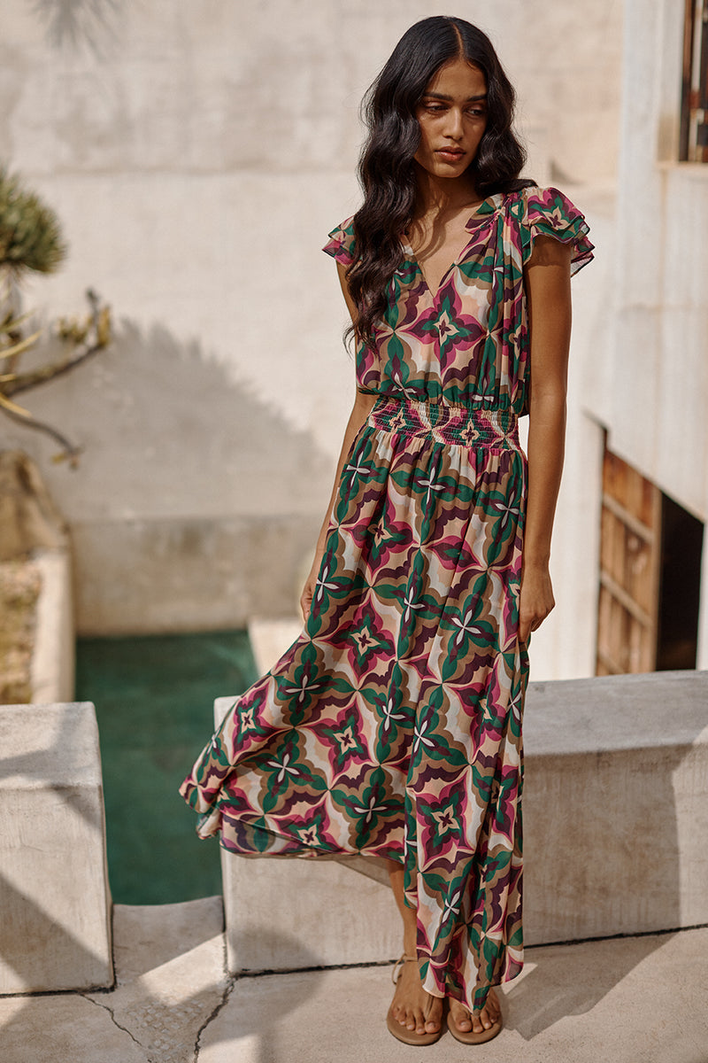 MARIPOSA DRESS | MISA Los Angeles | XL | Chiffon MARIPOSA DRESS | MISA Los Angeles | XL | Chiffon