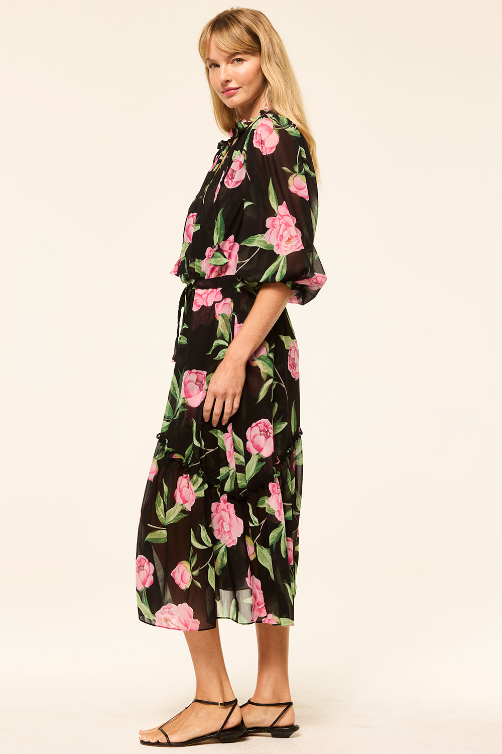 apolinaワンピース5-7y Hedi Shirtdress - Olive Always The One Green Floral Shift Dress – Shop the Mint