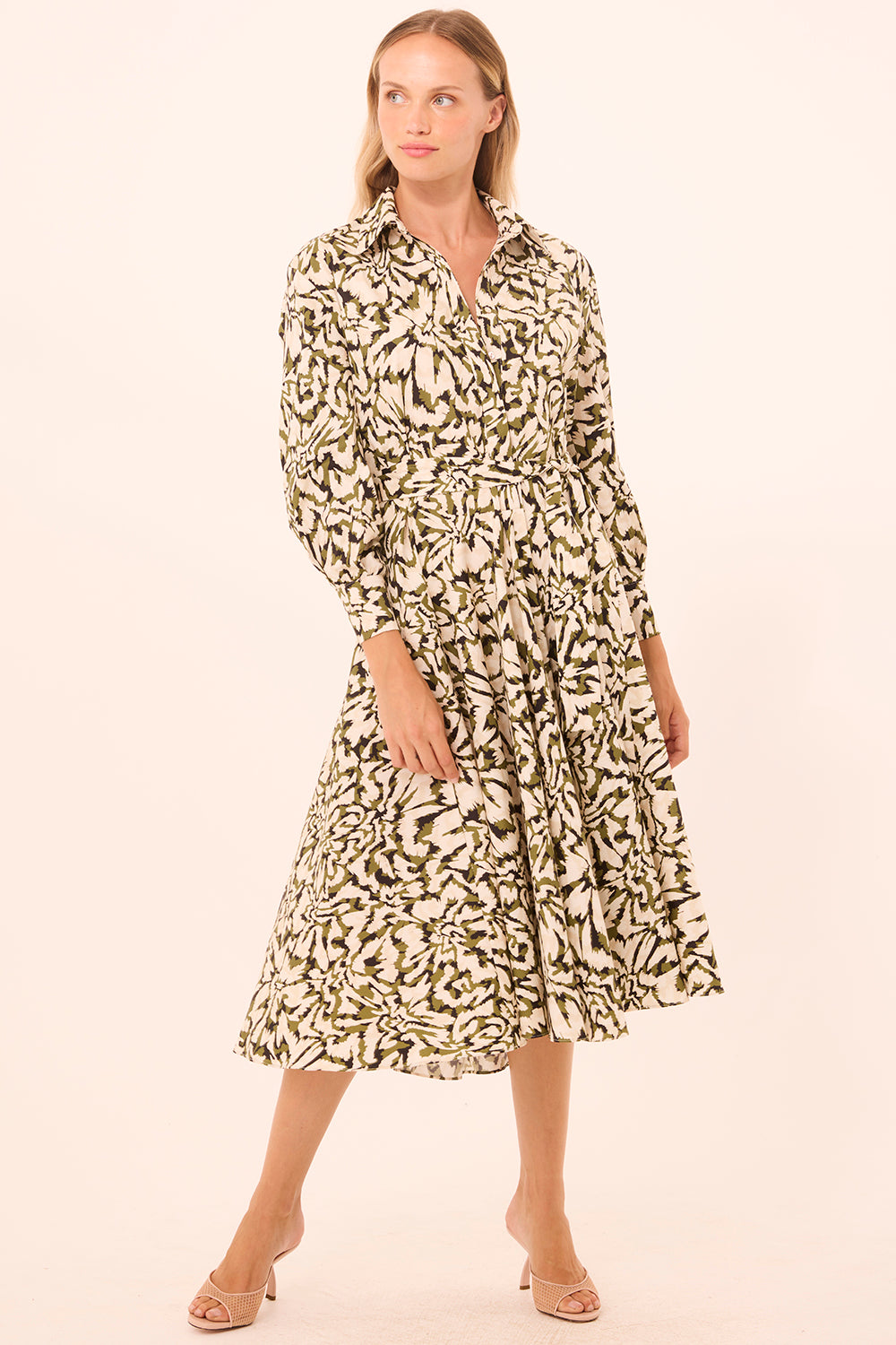 lorie maxi dress Abstract Floraburst / XXS