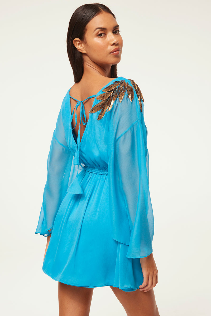 misa blue dress Misa Valentina Dress