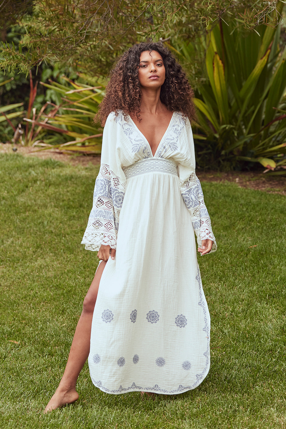self portrait lace peplum mini dress self-portrait - White Lace Peplum Midi Dress main image 0